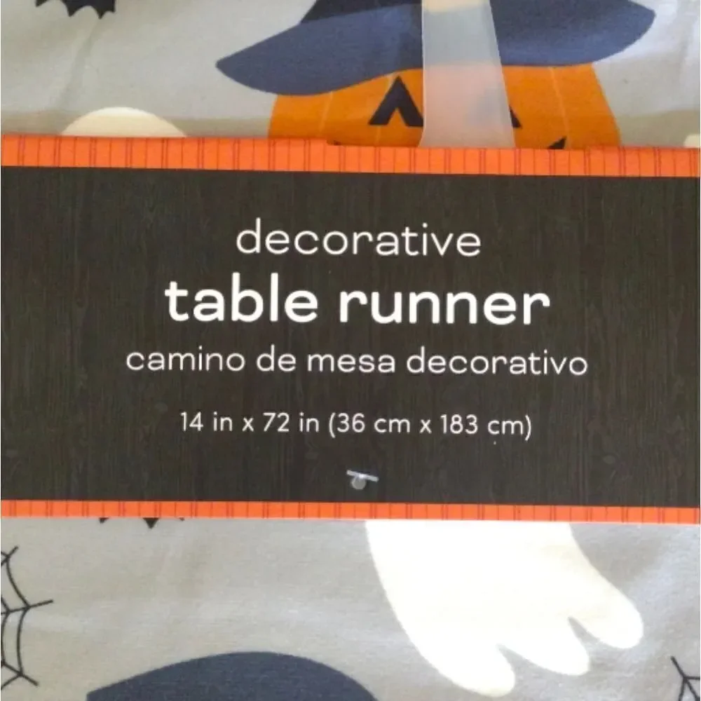 Halloween Town‎ Grey Spooky Prints Soft Fabric 14